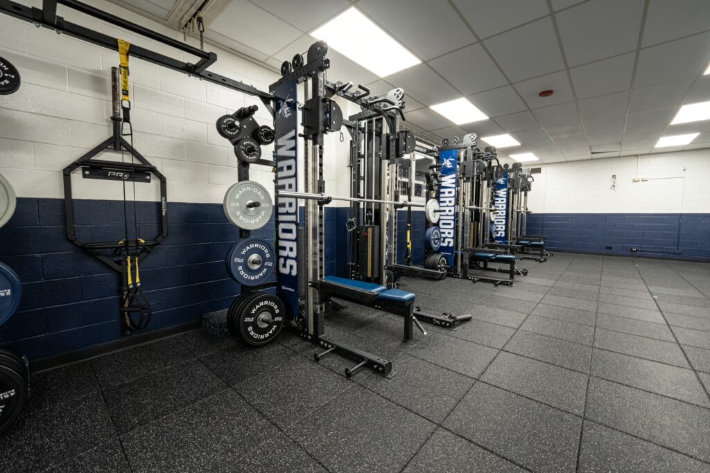 Kamehameha Schools weight room in Honolulu, Hawaii by Samson Equipment